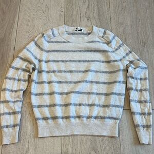 Vince. Stripped Cashmere Sweater in Size XS